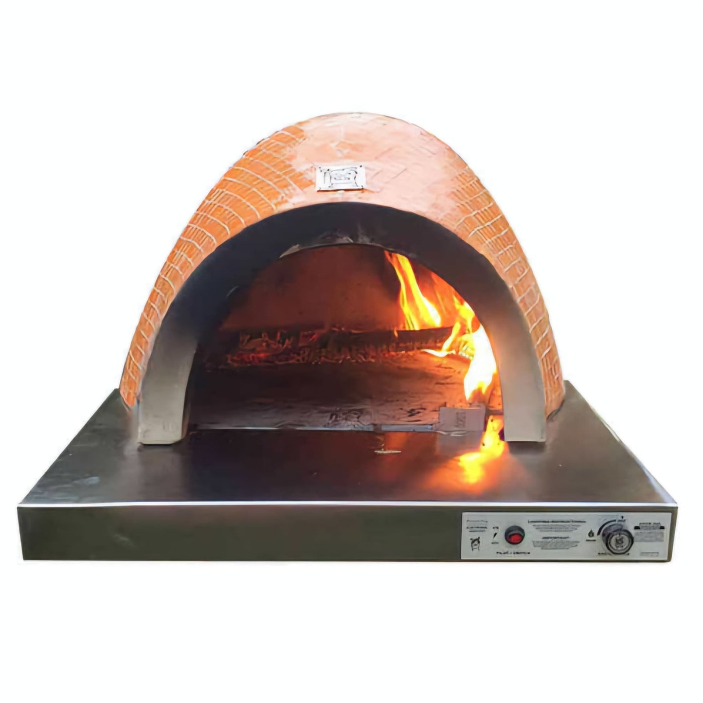  HPC Forno de Pizza Villa Series Gas and Wood-Burning Outdoor Pizza Oven simply red 