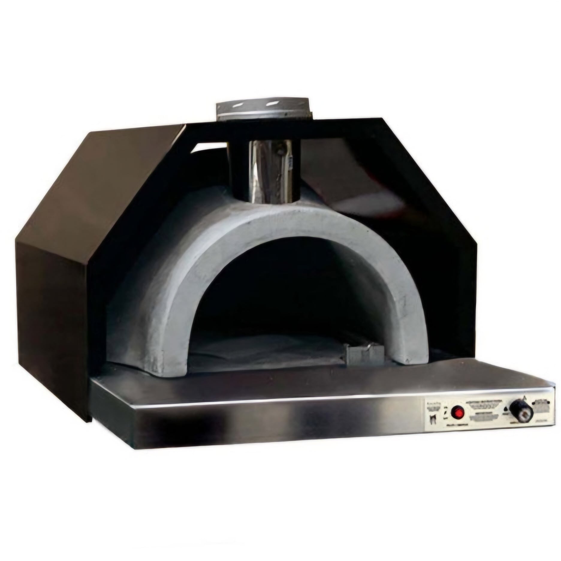  HPC Fire Inspired Di Napoli Series Outdoor Hybrid Gas Fired Pizza Oven white background